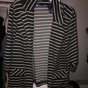 Torrid striped blazer
